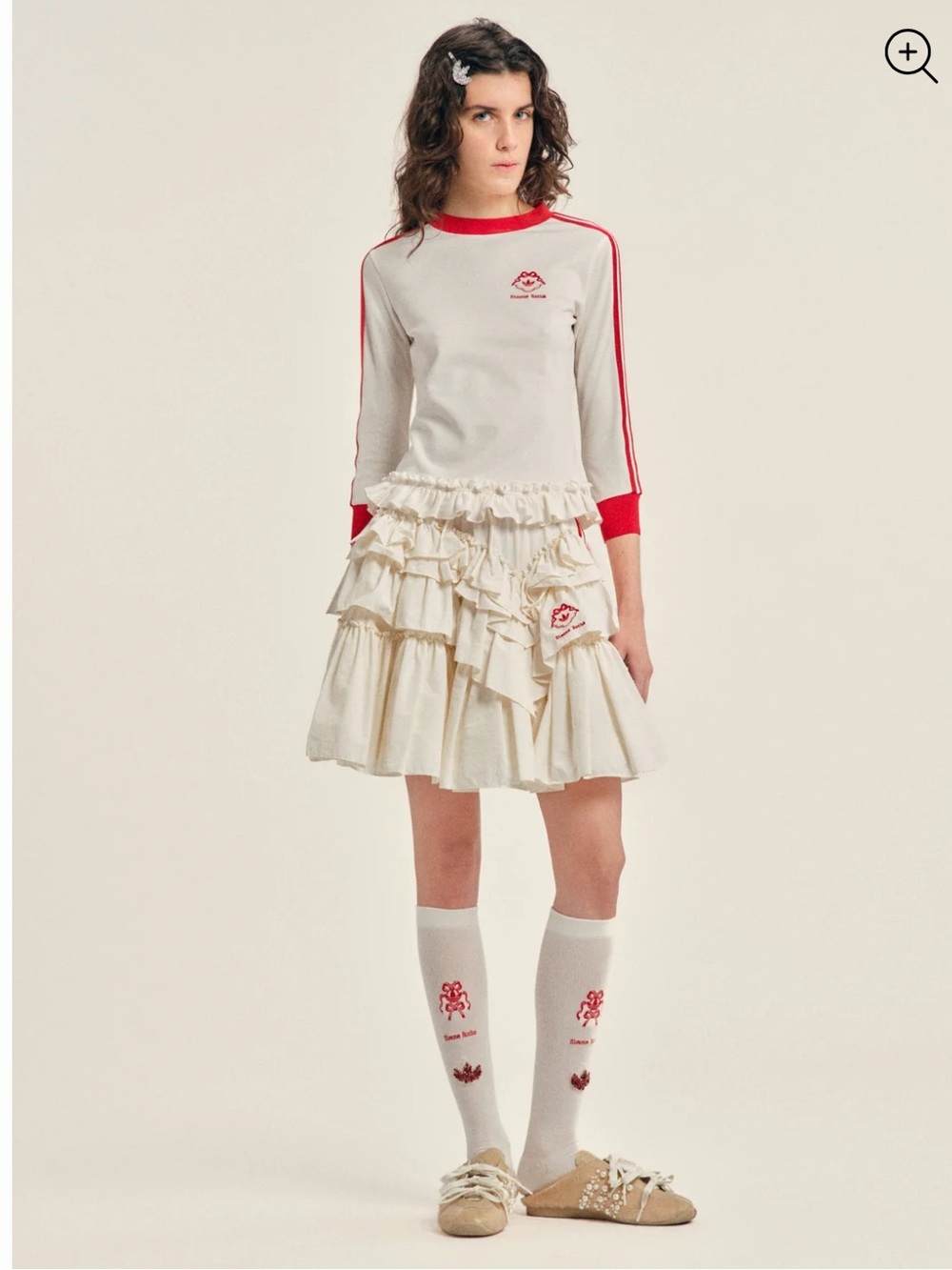 Simone Rocha Adidas Frill Skirt - Picture 6 of 8